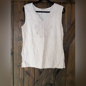 Marina Gigli Linen Top